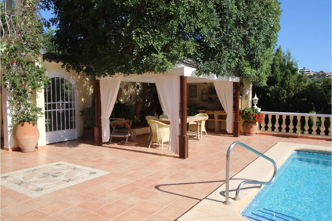 Villa in Benissa(Buena Vista) te koop, woonoppervlakte 372 m², Airconditioning, grondstuk 3082 m², 4 slapkamer, 5 badkamer, Zwembad, ref.: COB-3306-10535-15