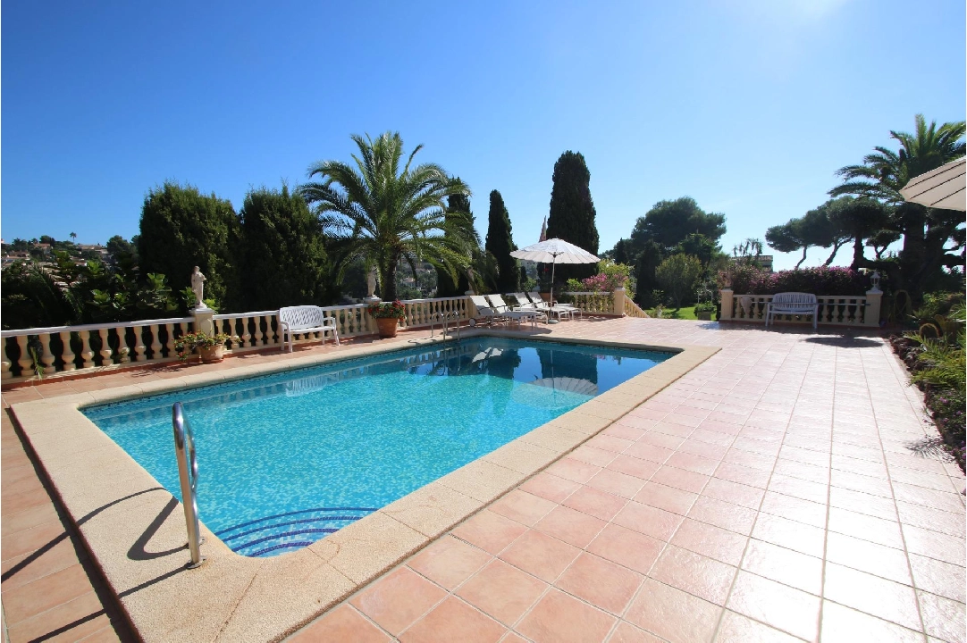 Villa in Benissa(Buena Vista) te koop, woonoppervlakte 372 m², Airconditioning, grondstuk 3082 m², 4 slapkamer, 5 badkamer, Zwembad, ref.: COB-3306-10535-7