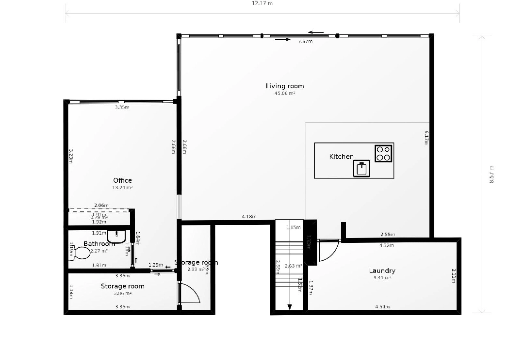 Villa in Altea(Mascarat) te koop, woonoppervlakte 296 m², Airconditioning, grondstuk 823 m², 2 slapkamer, 2 badkamer, Zwembad, ref.: COB-3319-10535-26