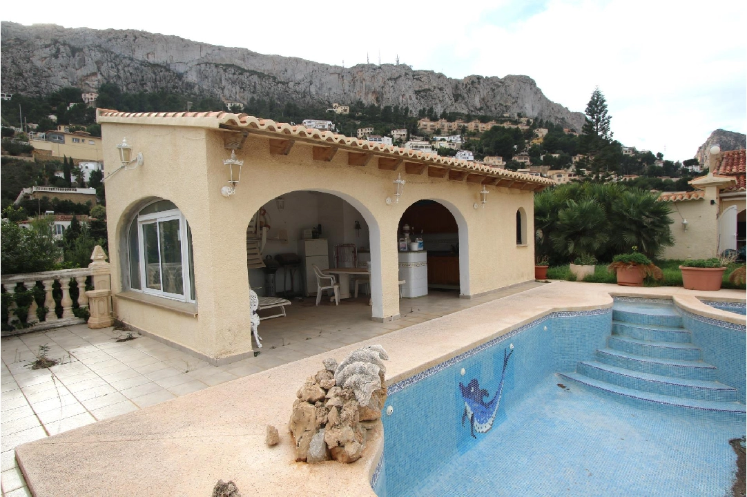 Villa in Calpe(La Canuta) te koop, woonoppervlakte 609 m², grondstuk 3102 m², 4 slapkamer, 4 badkamer, Zwembad, ref.: COB-3330-10535-44