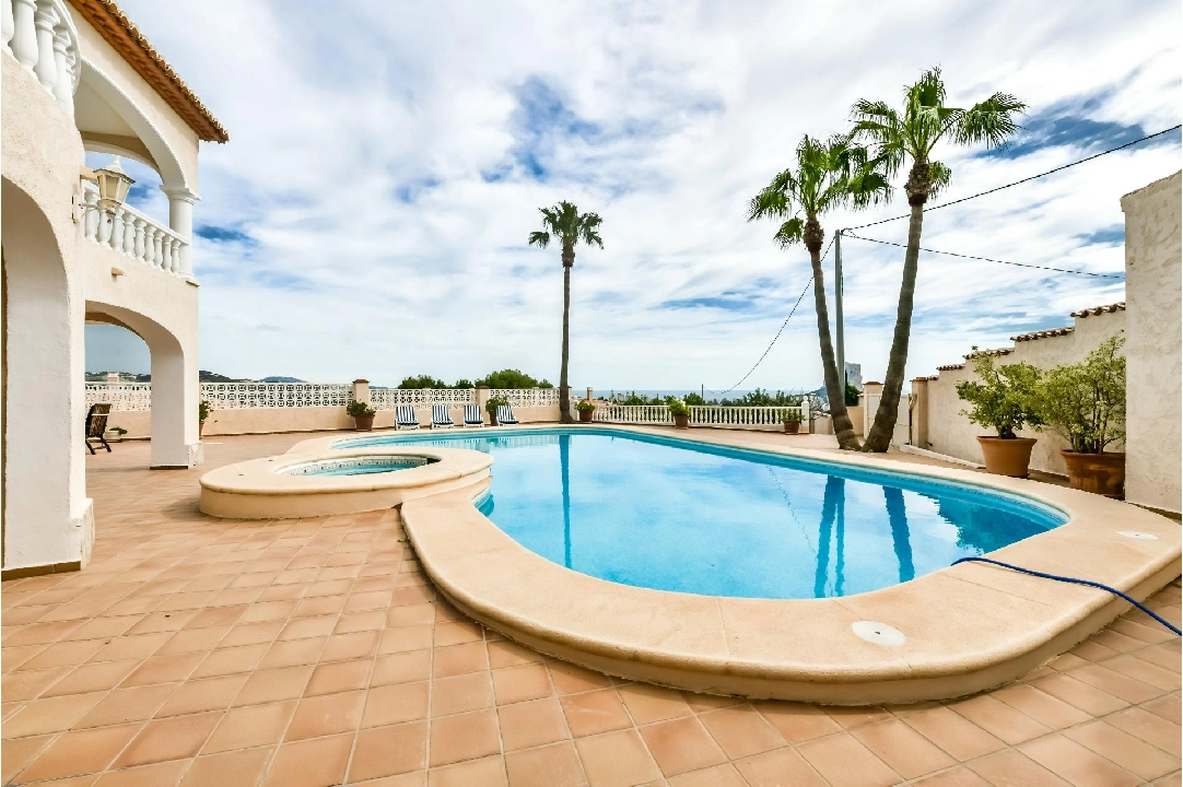 Villa in Calpe(Oltamar) te koop, woonoppervlakte 351 m², Airconditioning, grondstuk 1170 m², 6 slapkamer, 6 badkamer, Zwembad, ref.: COB-3365-10535-27