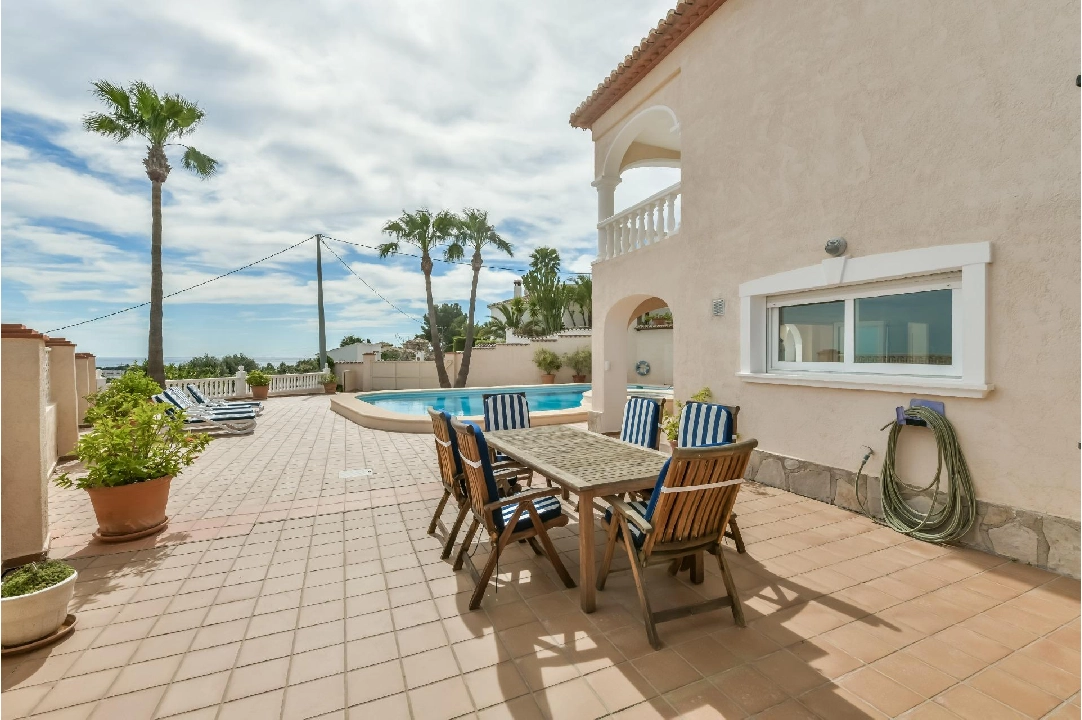 Villa in Calpe(Oltamar) te koop, woonoppervlakte 351 m², Airconditioning, grondstuk 1170 m², 6 slapkamer, 6 badkamer, Zwembad, ref.: COB-3365-10535-36