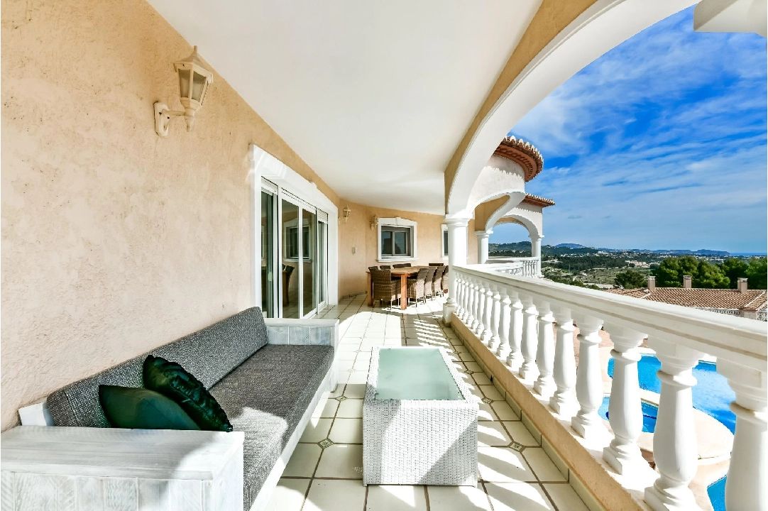 Villa in Calpe(Oltamar) te koop, woonoppervlakte 351 m², Airconditioning, grondstuk 1170 m², 6 slapkamer, 6 badkamer, Zwembad, ref.: COB-3365-10535-4