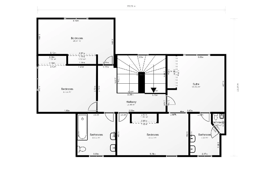 Villa in Denia(La xara) te koop, woonoppervlakte 232 m², Airconditioning, grondstuk 600 m², 3 slapkamer, 3 badkamer, Zwembad, ref.: COB-3448-10535-1