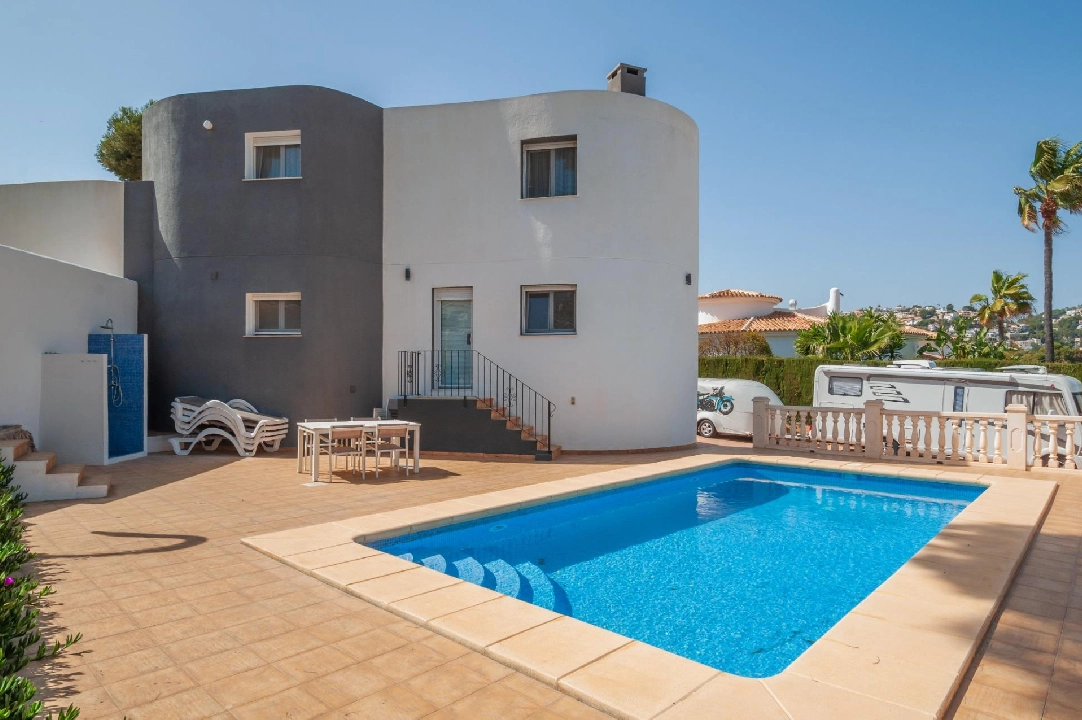 Villa in Benissa(San Jaime) te koop, woonoppervlakte 240 m², Airconditioning, 6 slapkamer, 3 badkamer, Zwembad, ref.: COB-3449-10535-5