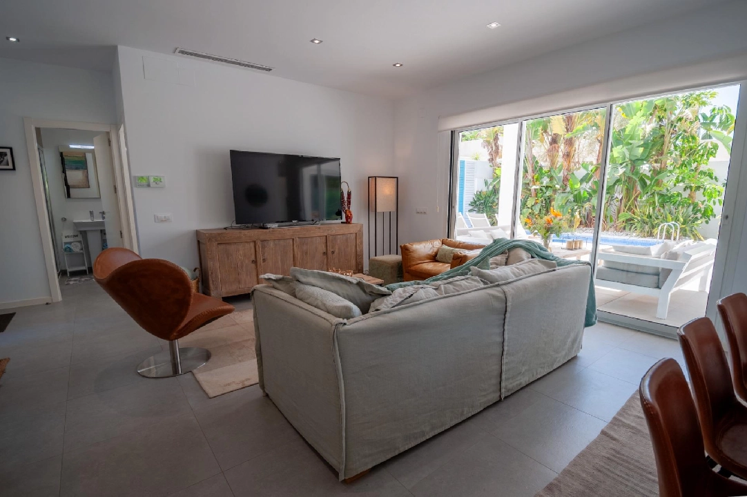 Villa in Moraira(El Portet) te koop, woonoppervlakte 180 m², Airconditioning, grondstuk 1300 m², 4 slapkamer, 4 badkamer, Zwembad, ref.: COB-3455-10535-21