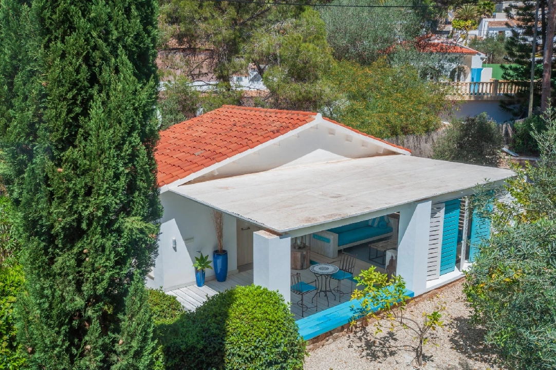 Villa in Moraira(El Portet) te koop, woonoppervlakte 180 m², Airconditioning, grondstuk 1300 m², 4 slapkamer, 4 badkamer, Zwembad, ref.: COB-3455-10535-3