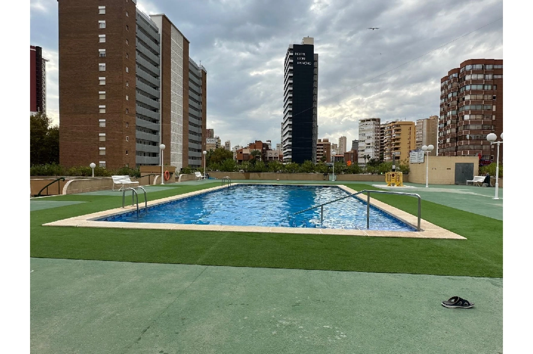 Apartment in Benidorm(Avenida del Mediterraneo) te koop, woonoppervlakte 63 m², Airconditioning, 1 slapkamer, 1 badkamer, Zwembad, ref.: COB-13065-10535-10