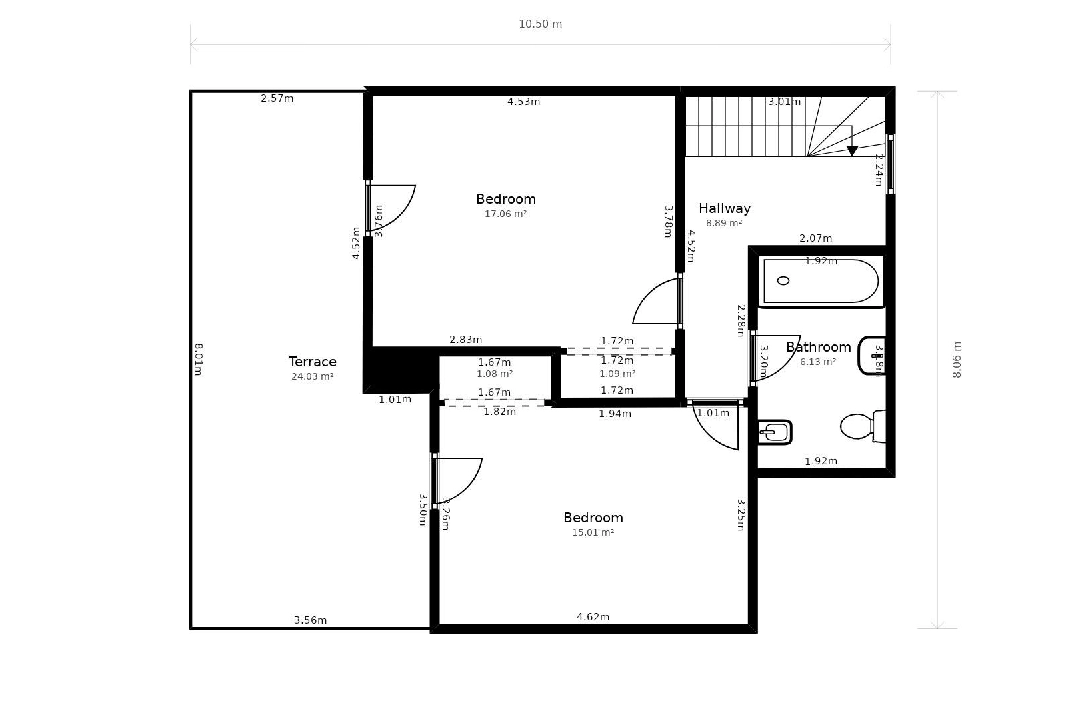 Bungalow in Calpe(Garduix) te koop, woonoppervlakte 110 m², Airconditioning, 2 slapkamer, 2 badkamer, Zwembad, ref.: COB-3468-10535-26