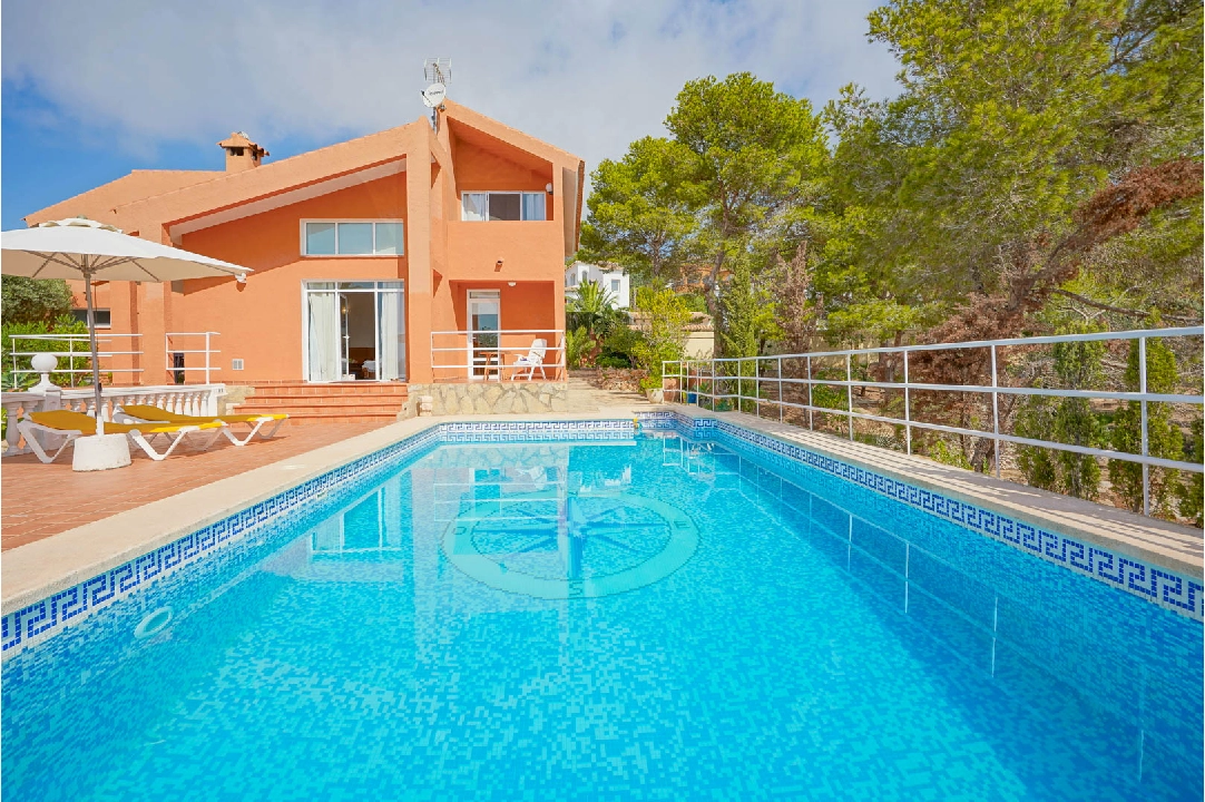 Villa in Benitachell(Cumbre del Sol) te koop, woonoppervlakte 242 m², Airconditioning, grondstuk 729 m², 4 slapkamer, 3 badkamer, Zwembad, ref.: BP-4419BELL-2