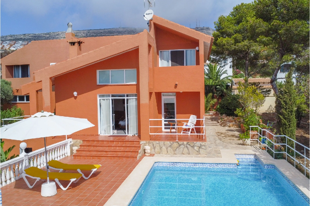 Villa in Benitachell(Cumbre del Sol) te koop, woonoppervlakte 242 m², Airconditioning, grondstuk 729 m², 4 slapkamer, 3 badkamer, Zwembad, ref.: BP-4419BELL-49