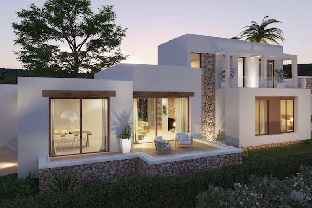 Villa in Javea(Residencial Cansalades) te koop, woonoppervlakte 290 m², Airconditioning, grondstuk 1520 m², 4 slapkamer, 4 badkamer, Zwembad, ref.: CA-H-1798-AMBI-4