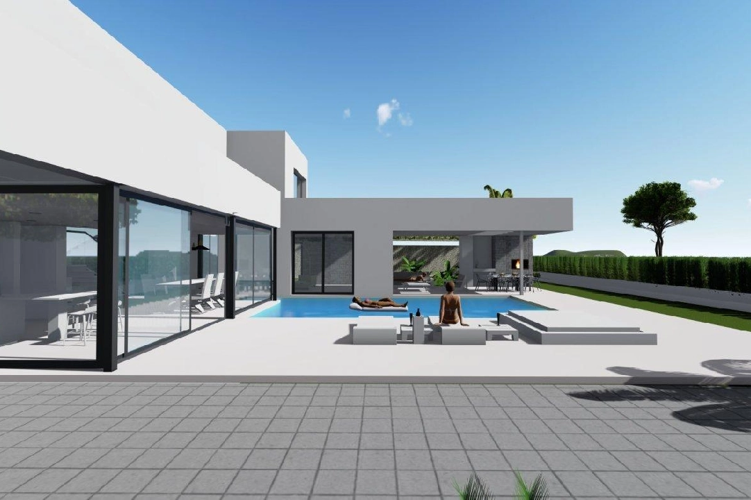 Villa in Calpe te koop, woonoppervlakte 370 m², Bouwjaar 2019, Airconditioning, grondstuk 1252 m², 4 slapkamer, 4 badkamer, Zwembad, ref.: AM-11348DA-8