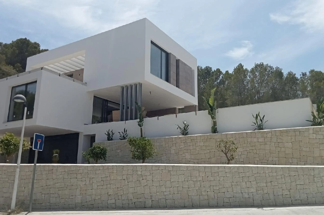 Villa in Moraira te koop, woonoppervlakte 394 m², Bouwjaar 2020, Airconditioning, grondstuk 800 m², 4 slapkamer, 3 badkamer, Zwembad, ref.: AM-11509DA-1