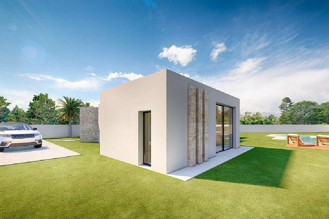 Villa in Benissa te koop, woonoppervlakte 164 m², Bouwjaar 2021, Airconditioning, grondstuk 1001 m², 3 slapkamer, 2 badkamer, Zwembad, ref.: AM-11607DA-6