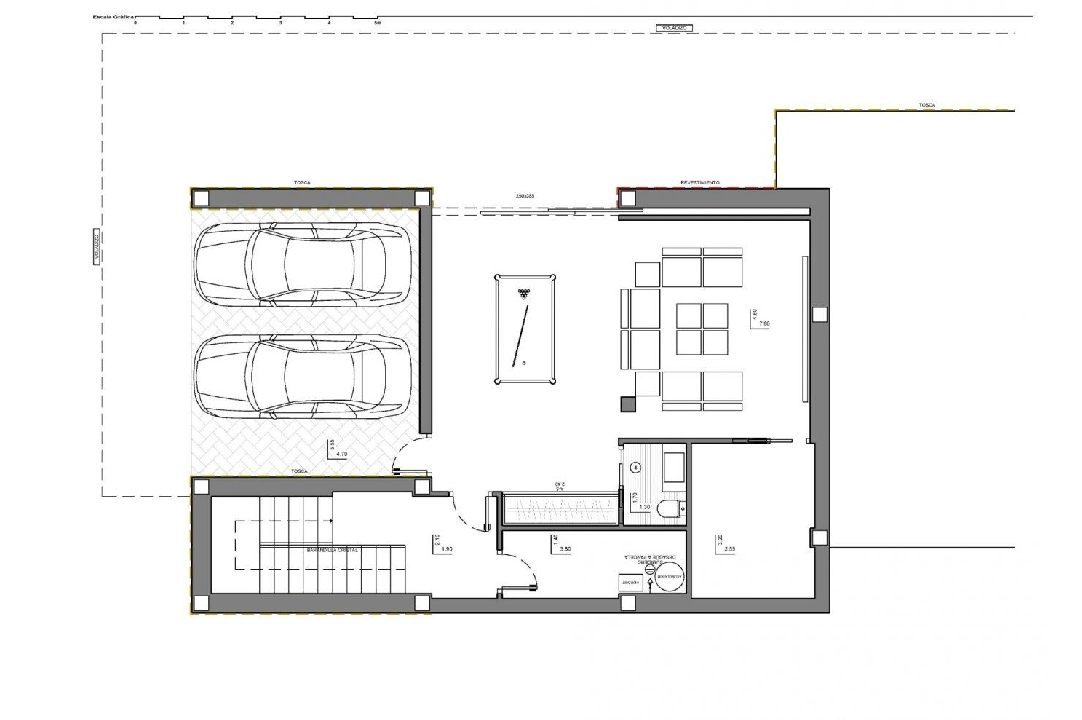 Villa in Benitachell te koop, woonoppervlakte 613 m², Airconditioning, grondstuk 963 m², 3 slapkamer, 2 badkamer, Zwembad, ref.: AM-11637DA-8