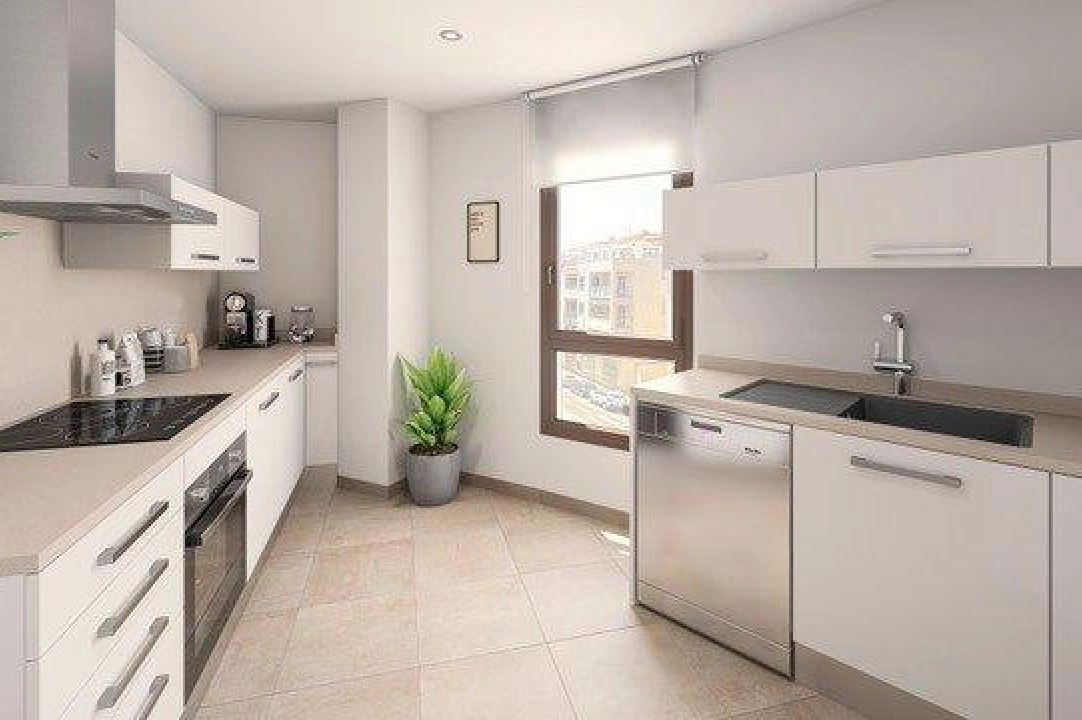 Apartment in Moraira(Centro) te koop, woonoppervlakte 68 m², Bouwjaar 2021, Airconditioning, 3 slapkamer, 1 badkamer, Zwembad, ref.: AM-11644DR-5