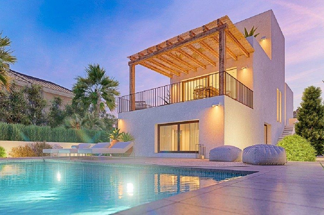 Villa in Oliva te koop, woonoppervlakte 262 m², Bouwjaar 2022, Airconditioning, grondstuk 462 m², 4 slapkamer, 5 badkamer, Zwembad, ref.: AM-11592DA-4