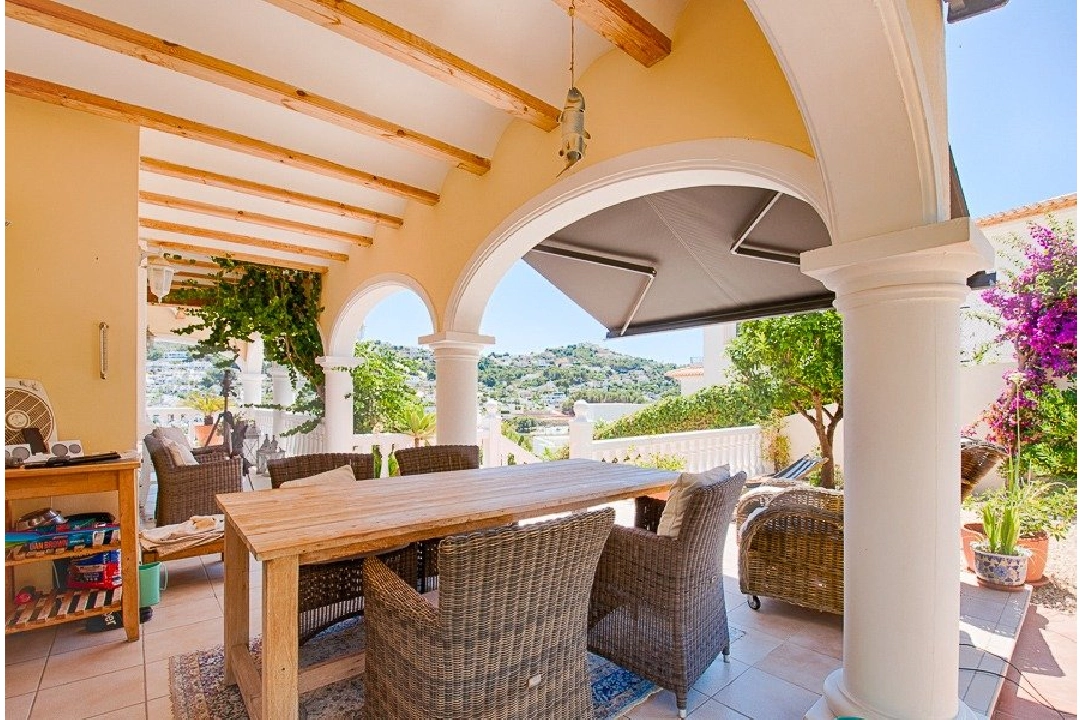 Villa in Moraira te koop, woonoppervlakte 270 m², Bouwjaar 2007, Airconditioning, grondstuk 797 m², 4 slapkamer, 3 badkamer, Zwembad, ref.: AM-11778DA-11