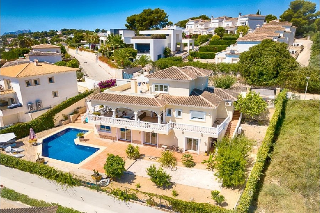 Villa in Moraira te koop, woonoppervlakte 270 m², Bouwjaar 2007, Airconditioning, grondstuk 797 m², 4 slapkamer, 3 badkamer, Zwembad, ref.: AM-11778DA-3