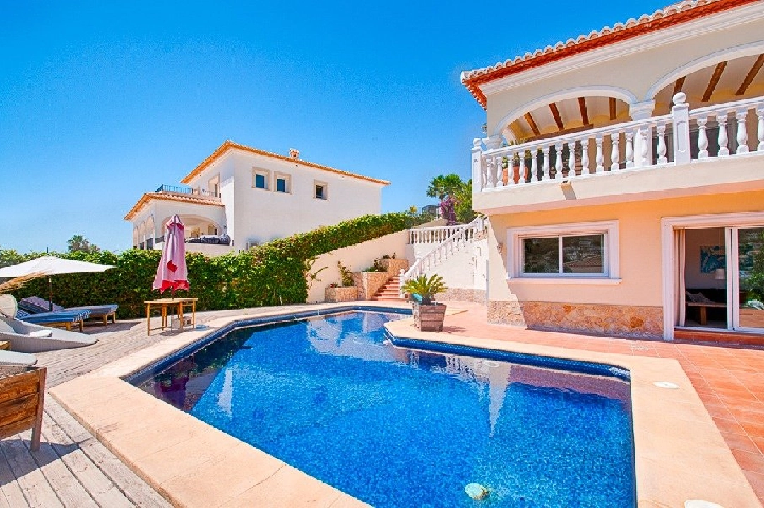 Villa in Moraira te koop, woonoppervlakte 270 m², Bouwjaar 2007, Airconditioning, grondstuk 797 m², 4 slapkamer, 3 badkamer, Zwembad, ref.: AM-11778DA-4