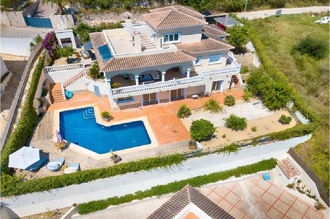 Villa in Moraira te koop, woonoppervlakte 270 m², Bouwjaar 2007, Airconditioning, grondstuk 797 m², 4 slapkamer, 3 badkamer, Zwembad, ref.: AM-11778DA-5