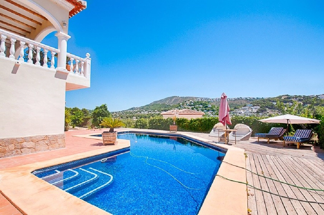 Villa in Moraira te koop, woonoppervlakte 270 m², Bouwjaar 2007, Airconditioning, grondstuk 797 m², 4 slapkamer, 3 badkamer, Zwembad, ref.: AM-11778DA-6