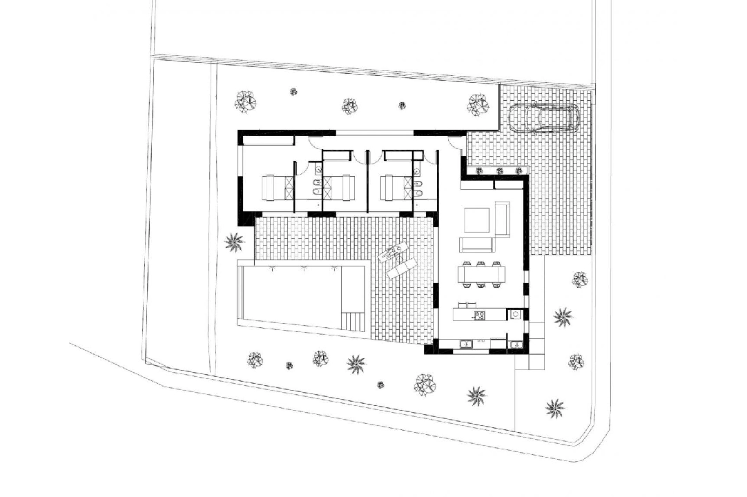 Villa in Alcalali te koop, woonoppervlakte 155 m², Bouwjaar 2024, Airconditioning, grondstuk 800 m², 3 slapkamer, 2 badkamer, Zwembad, ref.: AM-11841DA-5