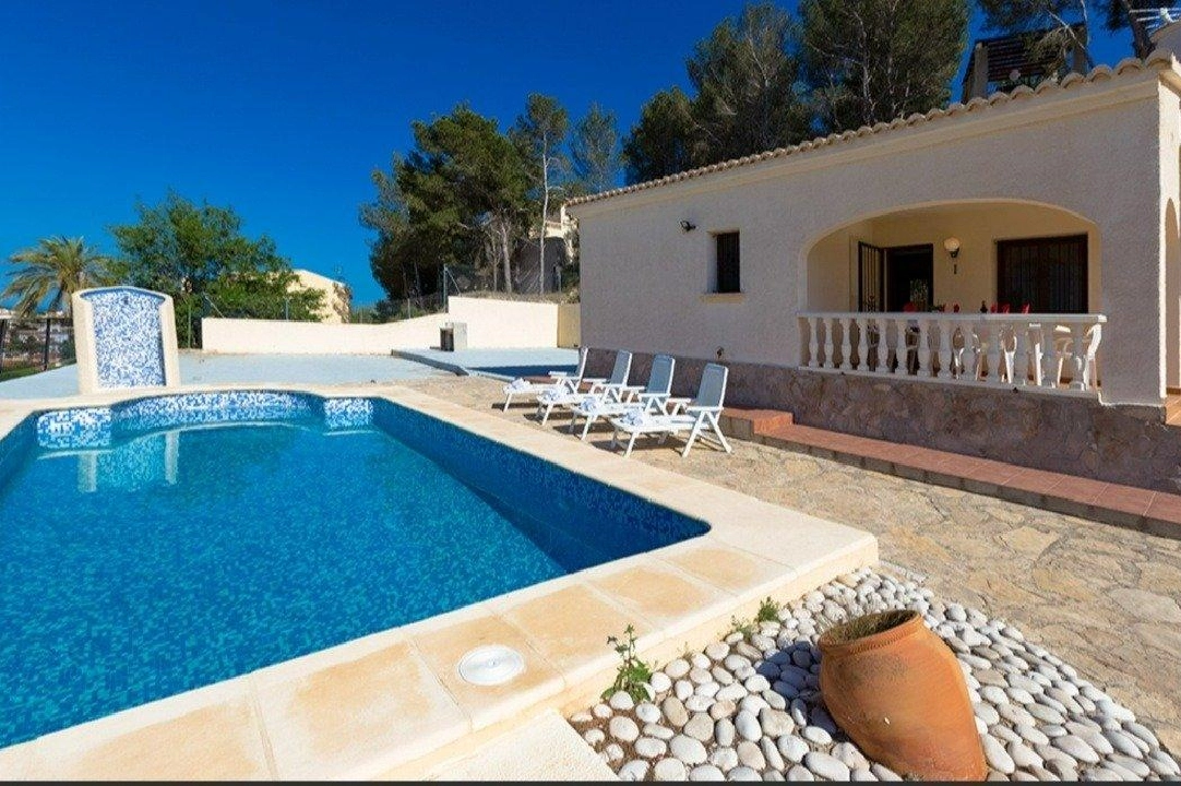 Villa in Calpe te koop, woonoppervlakte 90 m², + Oven, Airconditioning, grondstuk 800 m², 3 slapkamer, 1 badkamer, Zwembad, ref.: AM-11853DR-2