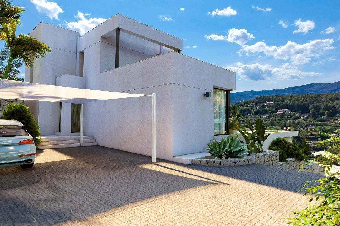 Villa in Calpe te koop, woonoppervlakte 209 m², Bouwjaar 2024, Airconditioning, grondstuk 1000 m², 3 slapkamer, 3 badkamer, Zwembad, ref.: AM-11967DA-5