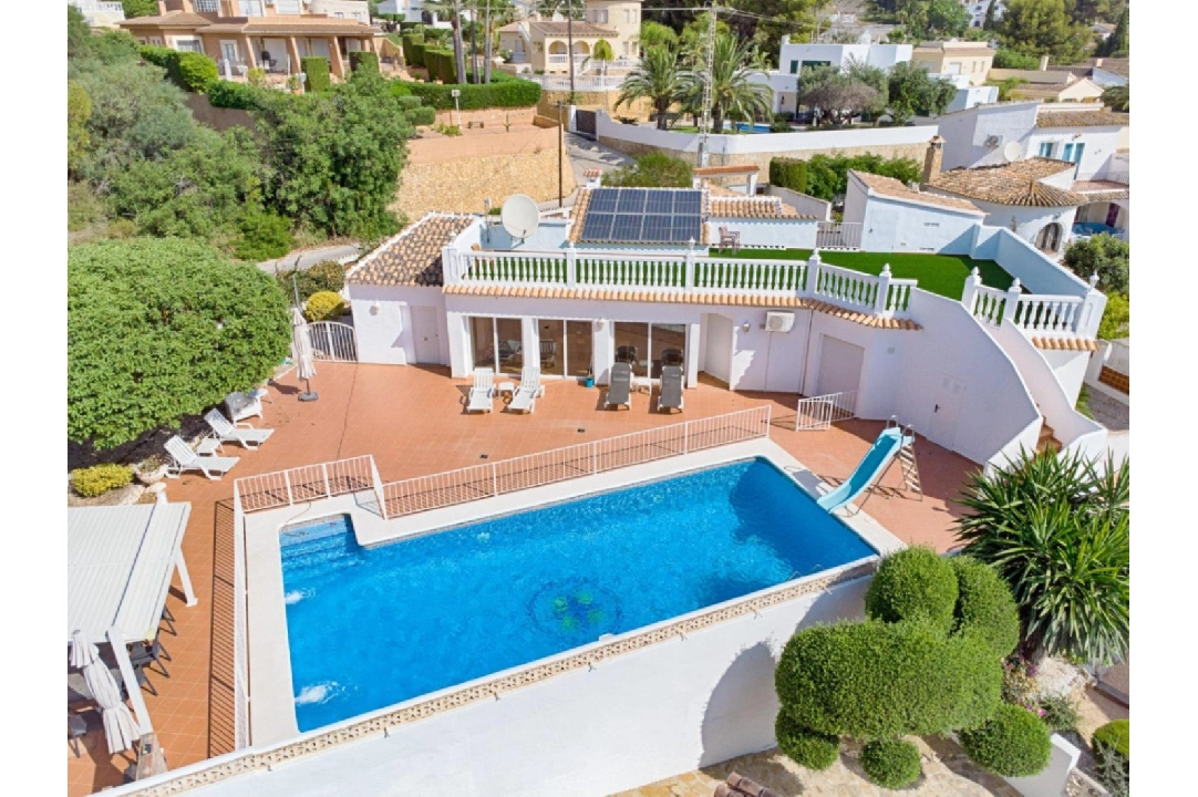 Villa in Moraira te koop, woonoppervlakte 176 m², Airconditioning, grondstuk 1050 m², 4 slapkamer, 2 badkamer, Zwembad, ref.: AM-12011DA-3