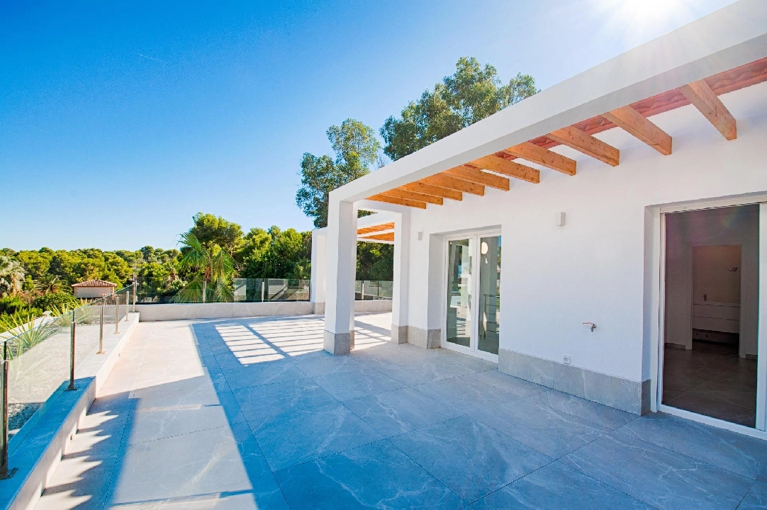 Villa in Moraira te koop, woonoppervlakte 480 m², Bouwjaar 2023, Airconditioning, grondstuk 1140 m², 3 slapkamer, 3 badkamer, Zwembad, ref.: AM-12058DA-17