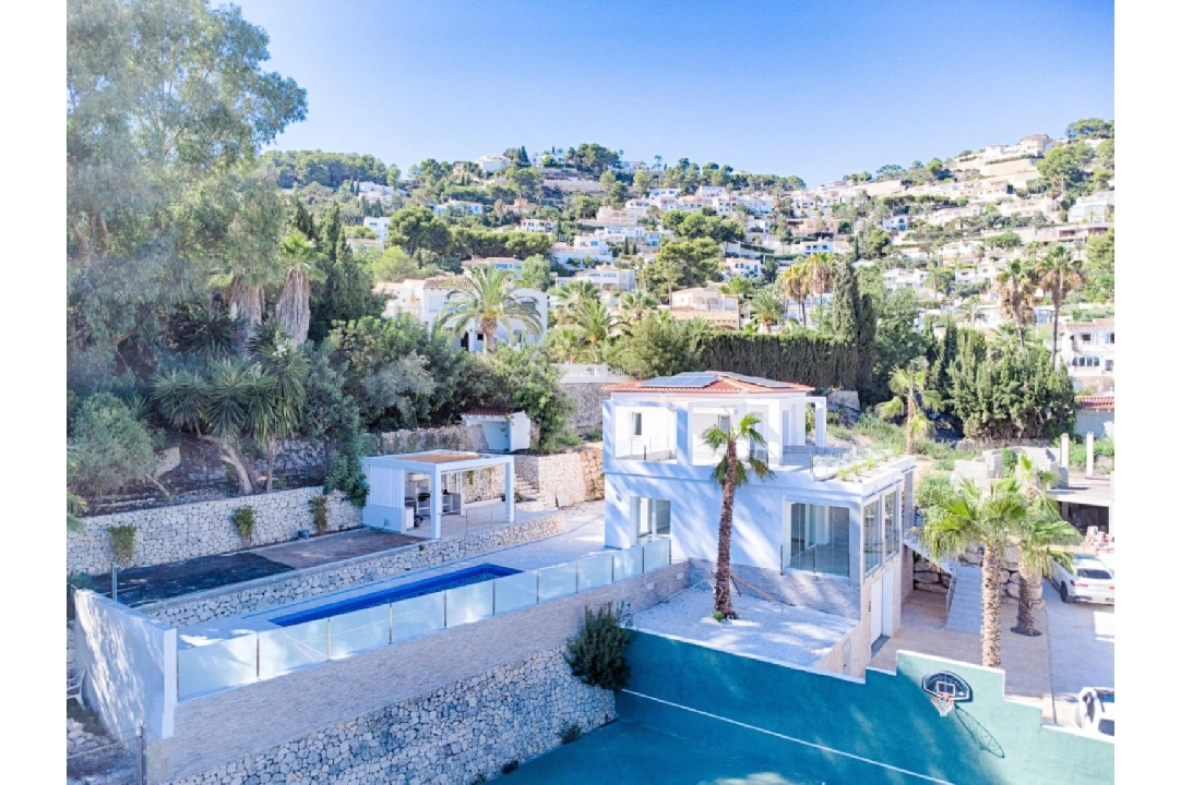 Villa in Moraira te koop, woonoppervlakte 480 m², Bouwjaar 2023, Airconditioning, grondstuk 1140 m², 3 slapkamer, 3 badkamer, Zwembad, ref.: AM-12058DA-27