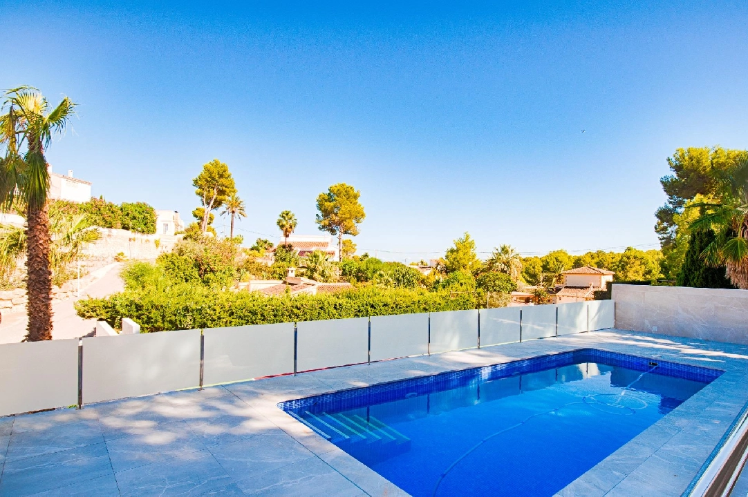 Villa in Moraira te koop, woonoppervlakte 480 m², Bouwjaar 2023, Airconditioning, grondstuk 1140 m², 3 slapkamer, 3 badkamer, Zwembad, ref.: AM-12058DA-32