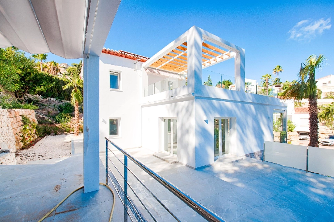 Villa in Moraira te koop, woonoppervlakte 480 m², Bouwjaar 2023, Airconditioning, grondstuk 1140 m², 3 slapkamer, 3 badkamer, Zwembad, ref.: AM-12058DA-33