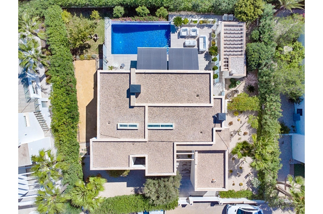 Villa in Benitachell te koop, woonoppervlakte 253 m², Bouwjaar 2017, Airconditioning, grondstuk 810 m², 5 slapkamer, 3 badkamer, Zwembad, ref.: AM-12059DR-3