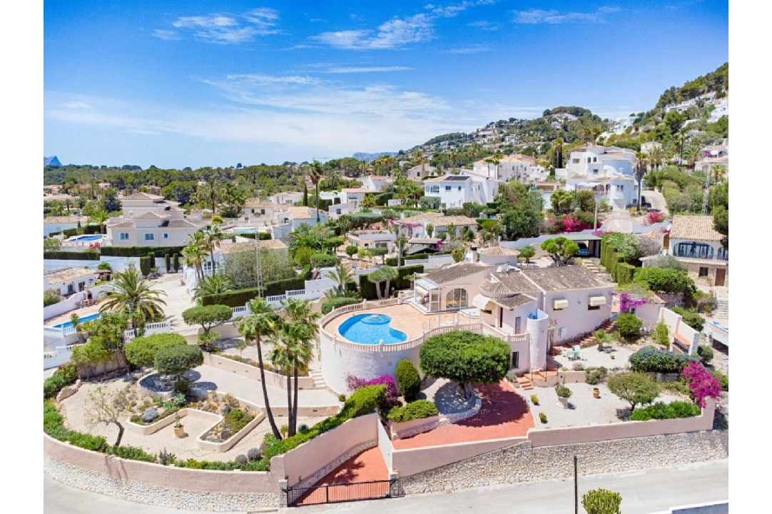 Villa in Moraira te koop, woonoppervlakte 293 m², Bouwjaar 1998, Airconditioning, grondstuk 1604 m², 5 slapkamer, 3 badkamer, Zwembad, ref.: AM-12096DA-10