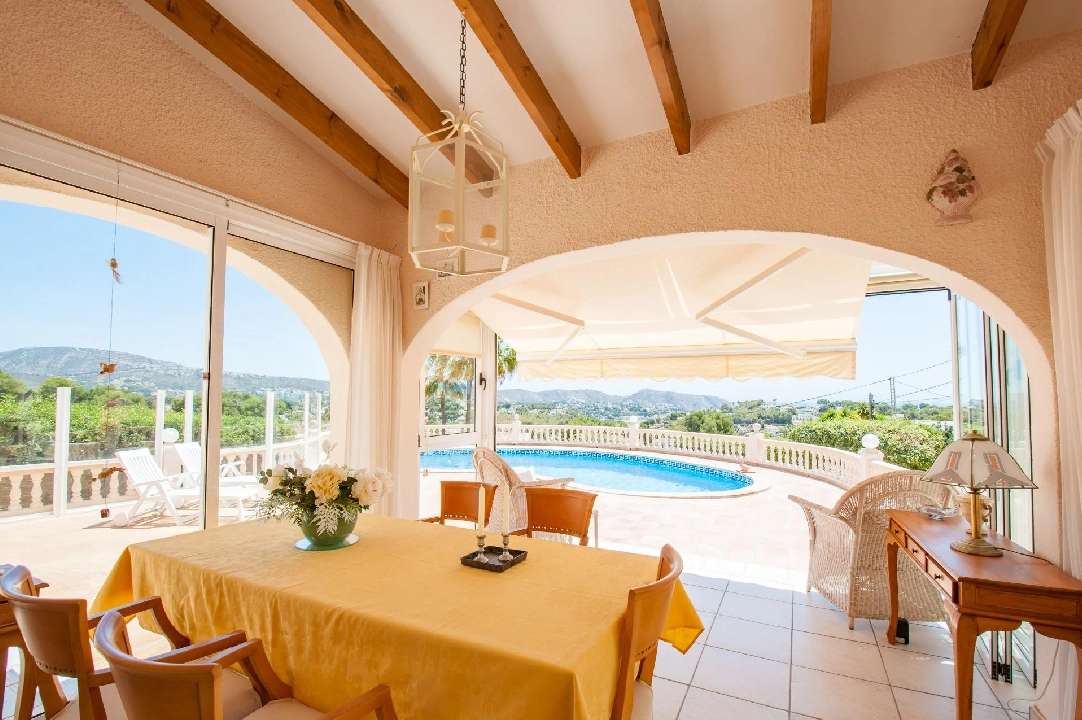 Villa in Moraira te koop, woonoppervlakte 293 m², Bouwjaar 1998, Airconditioning, grondstuk 1604 m², 5 slapkamer, 3 badkamer, Zwembad, ref.: AM-12096DA-20