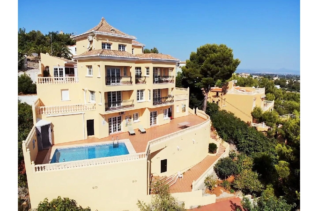 Villa in Denia te koop, woonoppervlakte 319 m², Airconditioning, grondstuk 900 m², 6 slapkamer, 4 badkamer, Zwembad, ref.: AM-12170DA-1