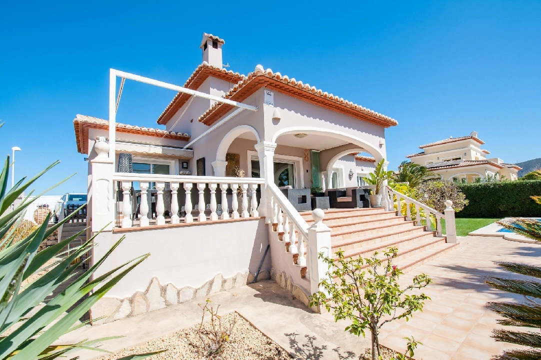 Villa in Moraira te koop, woonoppervlakte 132 m², Bouwjaar 2006, Airconditioning, grondstuk 803 m², 3 slapkamer, 2 badkamer, Zwembad, ref.: AM-12189DR-2