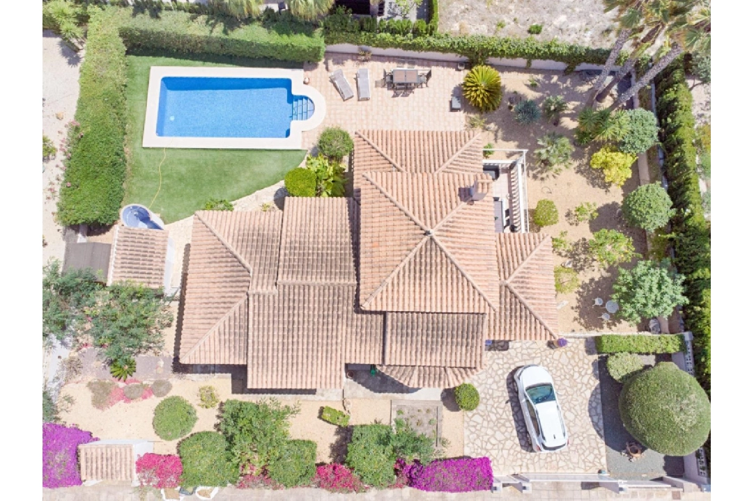 Villa in Moraira te koop, woonoppervlakte 132 m², Bouwjaar 2006, Airconditioning, grondstuk 803 m², 3 slapkamer, 2 badkamer, Zwembad, ref.: AM-12189DR-5