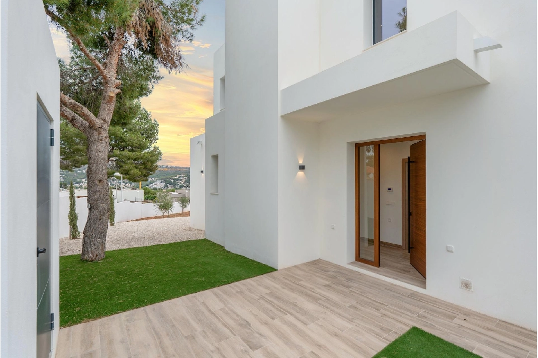 Villa in Moraira te koop, woonoppervlakte 259 m², Bouwjaar 2024, Airconditioning, grondstuk 800 m², 3 slapkamer, 3 badkamer, Zwembad, ref.: AM-12206DR-15