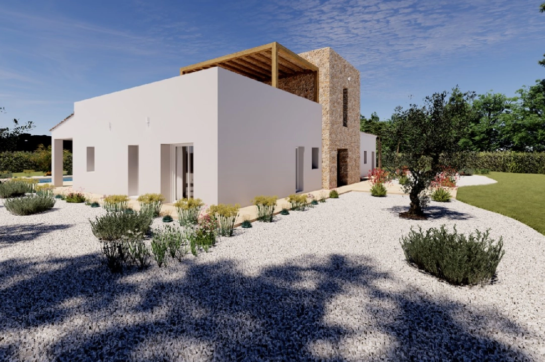 Finca in Benissa te koop, woonoppervlakte 305 m², Bouwjaar 2024, Airconditioning, grondstuk 10000 m², 3 slapkamer, 3 badkamer, Zwembad, ref.: AM-12208DA-12