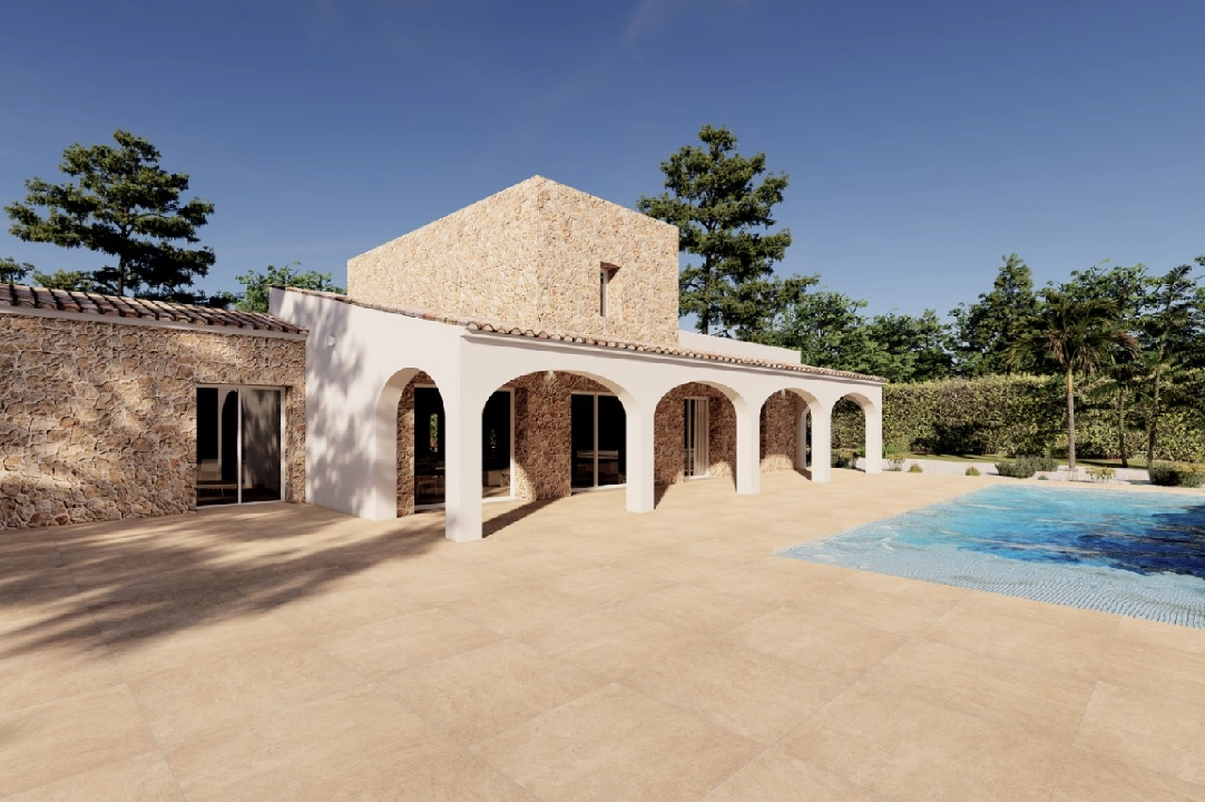 Finca in Benissa te koop, woonoppervlakte 305 m², Bouwjaar 2024, Airconditioning, grondstuk 10000 m², 3 slapkamer, 3 badkamer, Zwembad, ref.: AM-12208DA-6