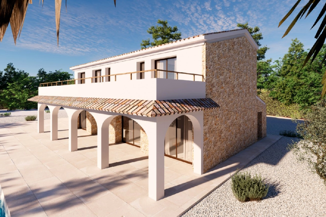 Finca in Benissa te koop, woonoppervlakte 425 m², Bouwjaar 2024, Airconditioning, grondstuk 10000 m², 4 slapkamer, 4 badkamer, Zwembad, ref.: AM-12209DA-1