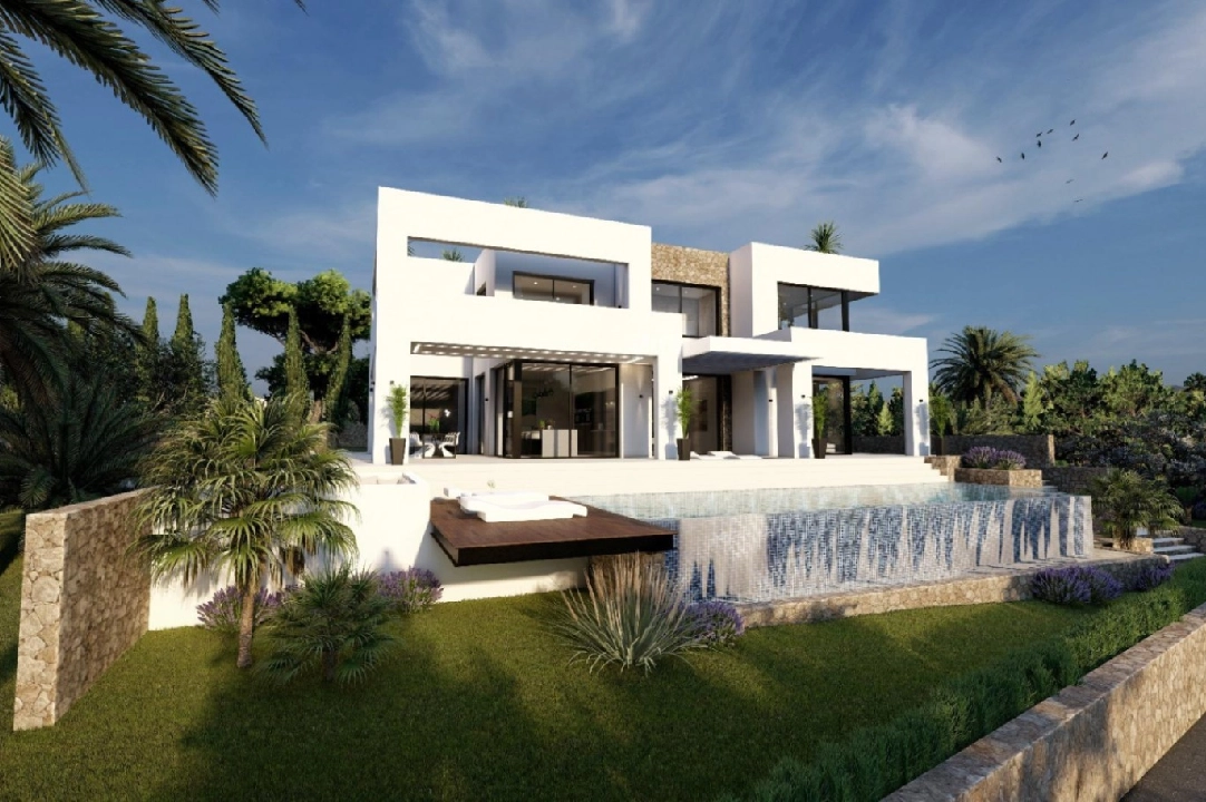 Villa in Benissa te koop, woonoppervlakte 547 m², Bouwjaar 2024, Airconditioning, grondstuk 1347 m², 4 slapkamer, 3 badkamer, Zwembad, ref.: AM-12239DA-14