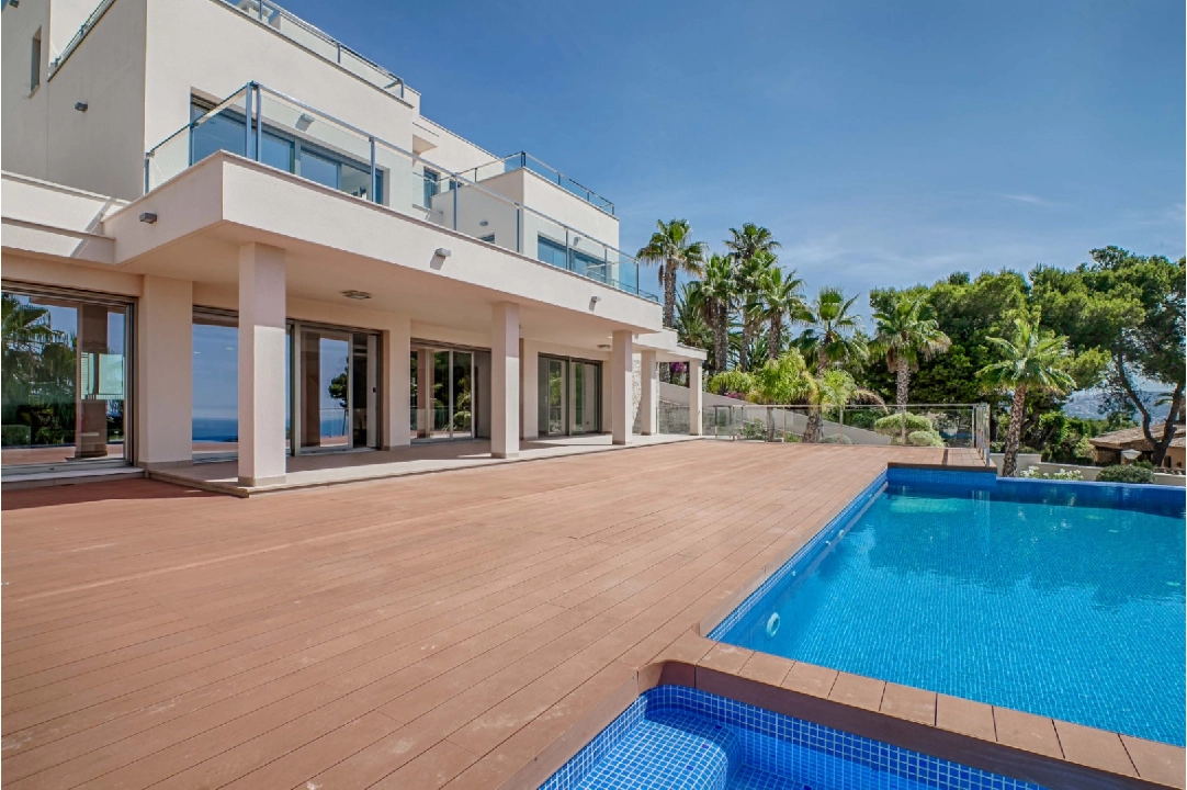 Villa in Moraira te koop, woonoppervlakte 547 m², Bouwjaar 2014, Airconditioning, grondstuk 1132 m², 4 slapkamer, 6 badkamer, Zwembad, ref.: AM-10630DA-1