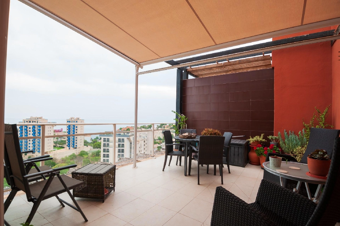 Penthouse Apartment in Calpe(Calpe) te koop, woonoppervlakte 117 m², Airconditioning, 3 slapkamer, 2 badkamer, Zwembad, ref.: COB-3473-10535-19