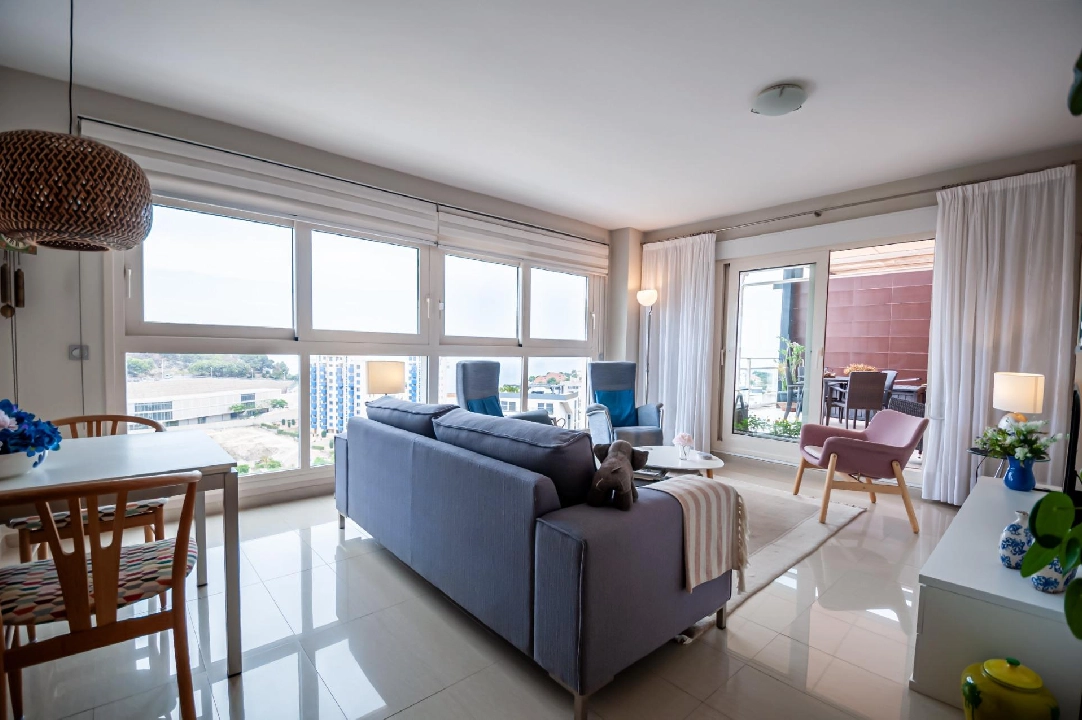 Penthouse Apartment in Calpe(Calpe) te koop, woonoppervlakte 117 m², Airconditioning, 3 slapkamer, 2 badkamer, Zwembad, ref.: COB-3473-10535-23