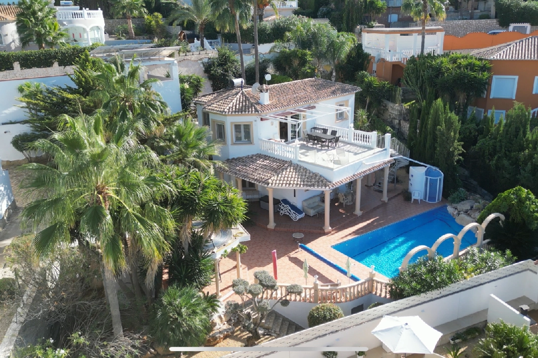 Villa in Denia(Marquesa VI) te koop, woonoppervlakte 122 m², Bouwjaar 2001, Staat netjes, + Vloerverwarming, Airconditioning, grondstuk 802 m², 4 slapkamer, 3 badkamer, Zwembad, ref.: SC-T0924-1